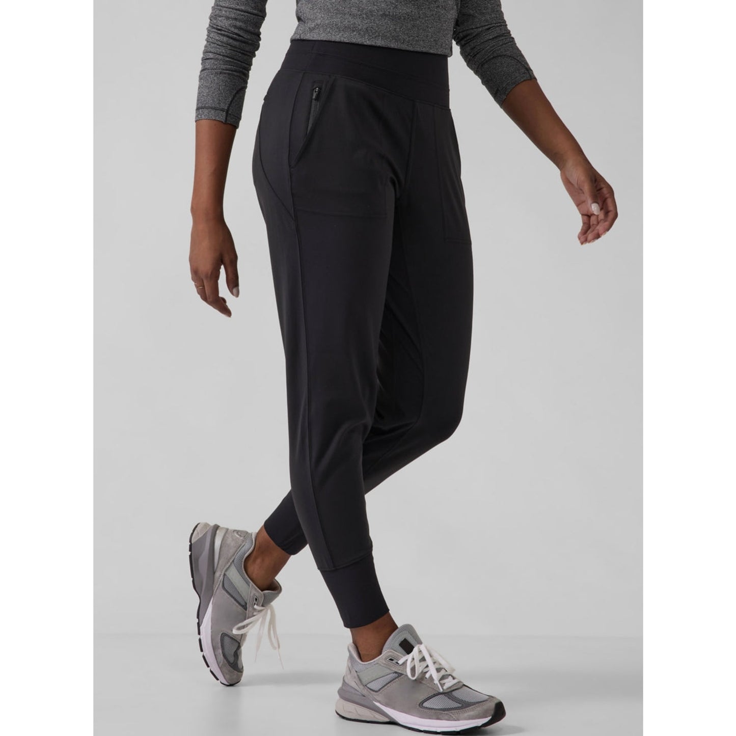 Copied - ATHLETA Venice Mid Rise Jogger, Large Petite, Black, A6