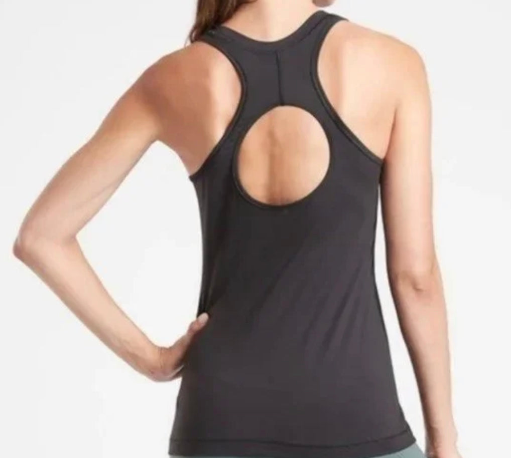 ATHLETA Nitro Tank, Black Medium NEW! (A2)