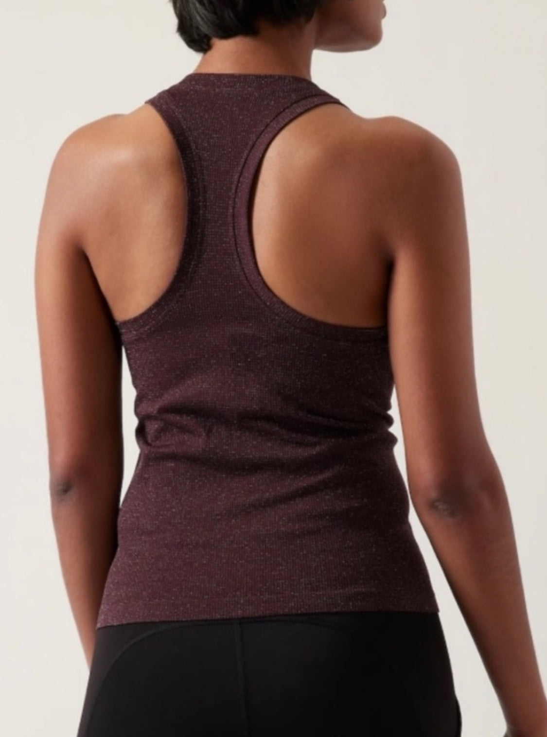 ATHLETA Momentum Tank Cabernet Shine, Medium  NEW! (A2)