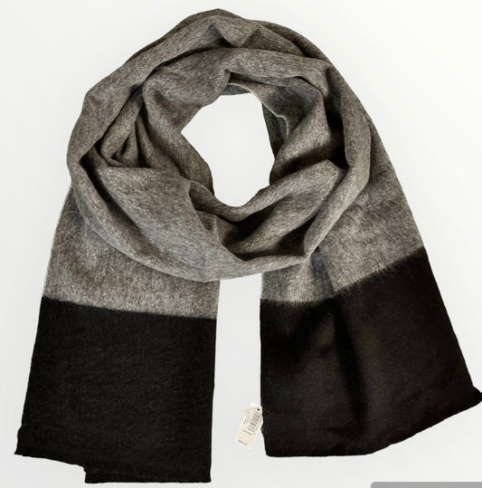 Banana Republic Men’s Grey Wool Scarf NWT, B2