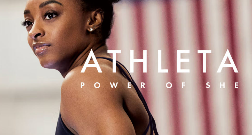 ATHLETA Power Of She Graphic Tee, BLACK, NEW!”Move Together” A4