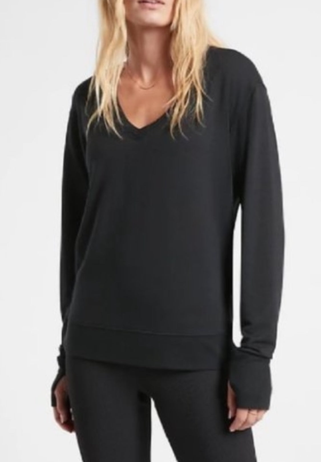 ATHLETA Sunrise V-Neck Sweatshirt