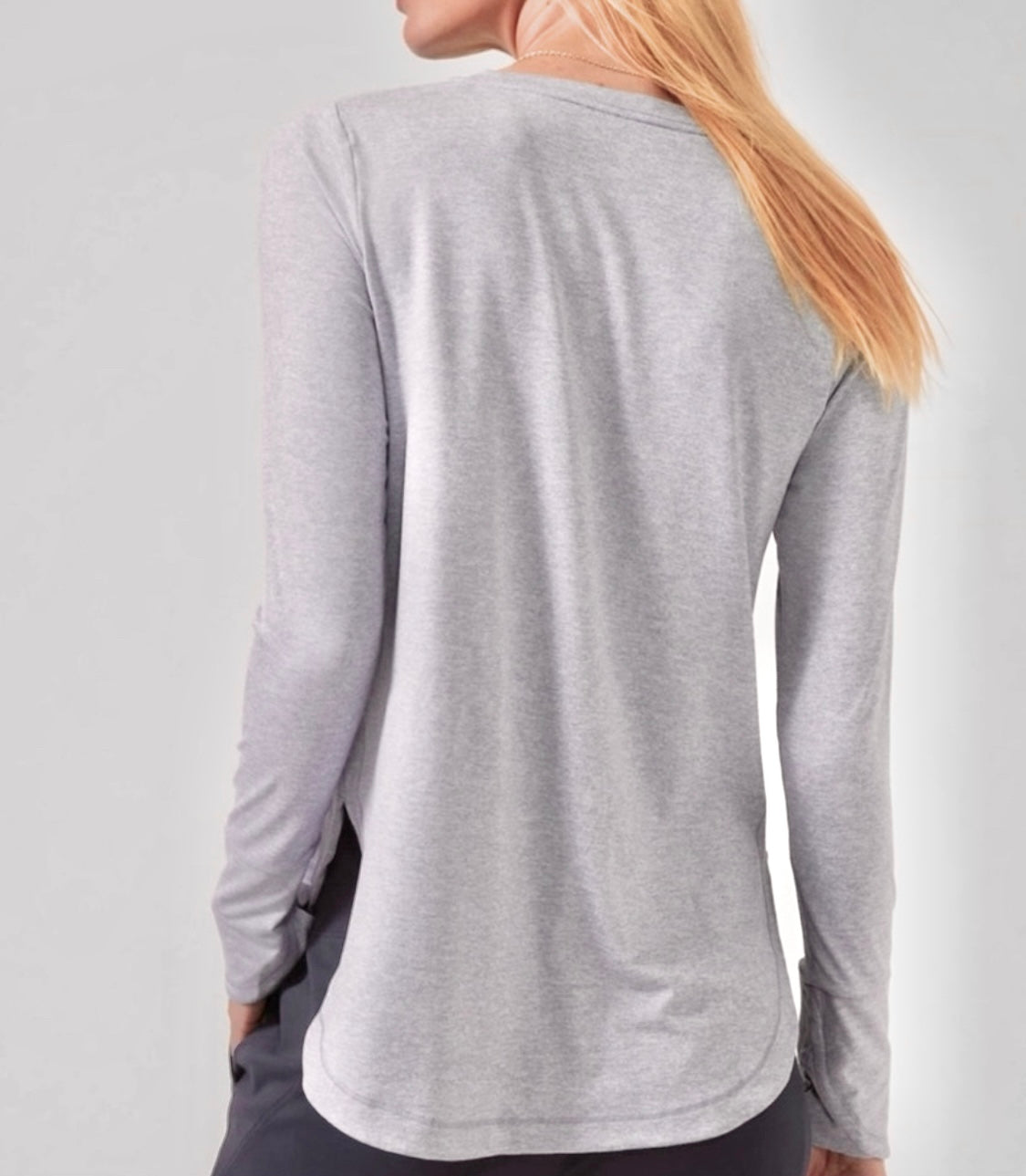 ATHLETA Uptempo Top, XL Gray, New! B4