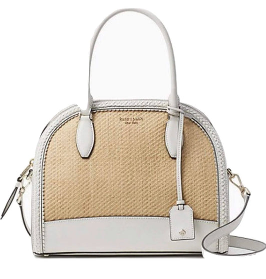 Kate Spade Large Dome Reiley Straw Satchel! (Tags attached)