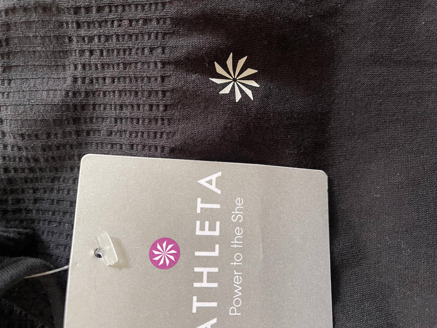 ATHLETA Breathe Tank, Black XS NEW! (A2)