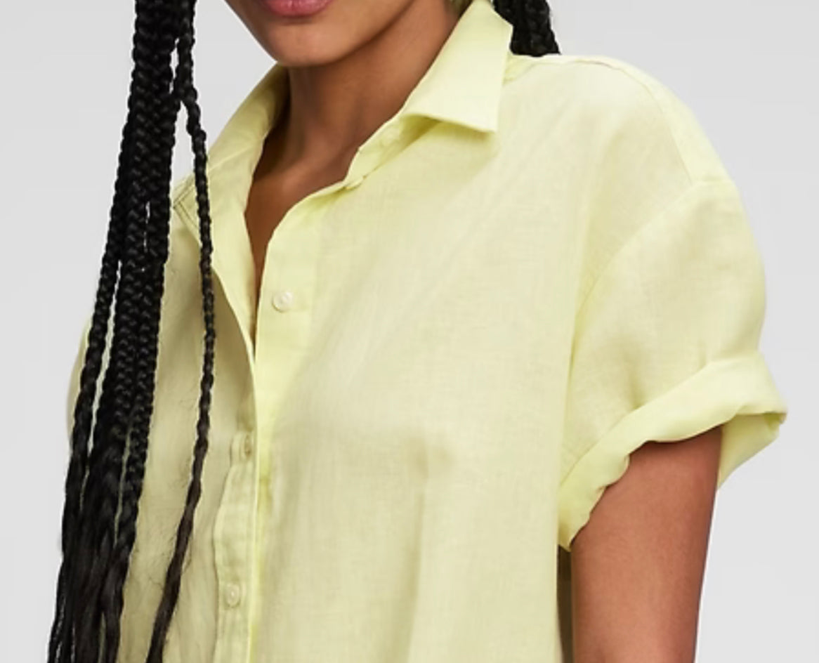 GAP Linen Cotton Shirtdress