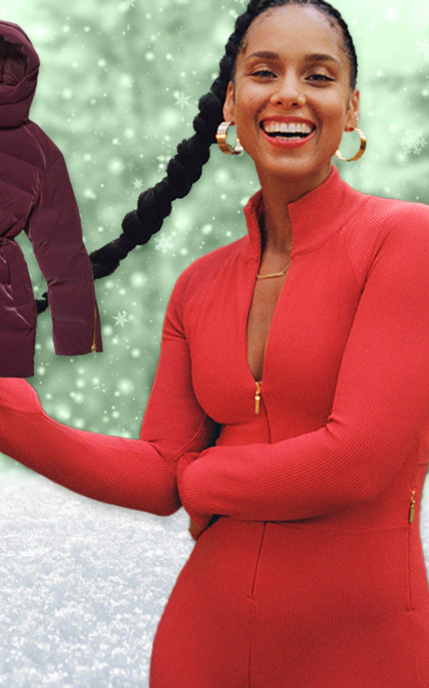 ATHLETA Alicia Keys Goddess Bodysuit, XL B17