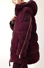 ATHLETA Alicia Keys Velvet Luxe Puffer NEW! Large B5