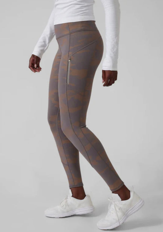 ATHLETA Rainier Reflective Tight 1X NEW! A7