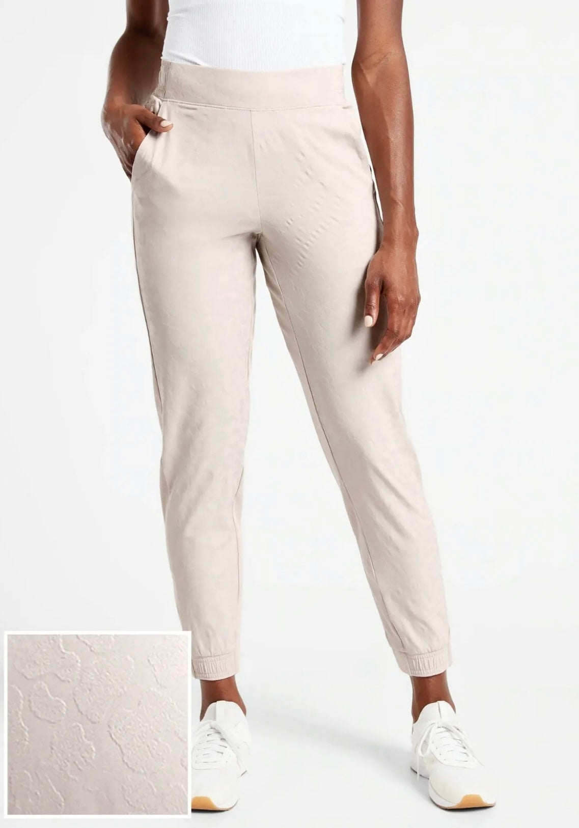 ATHLETA Brooklyn Textured Joggers (NEW) 14