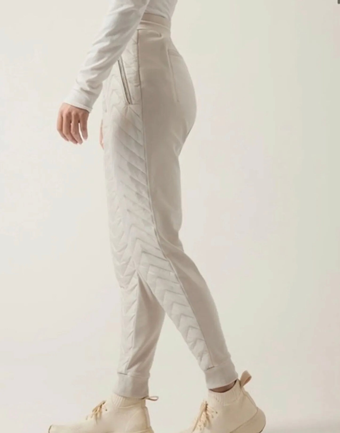 ATHLETA Apres Ski Down Jogger size 14 NEW! A8