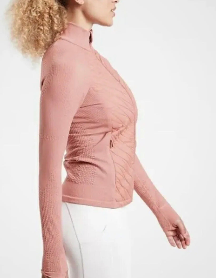 ATHLETA Flurry Force Insulated Primaloft Jacket 2.0, Small New! B4