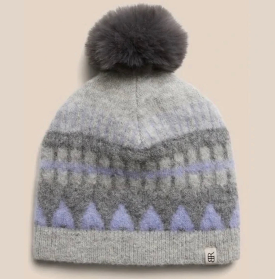 Banana Republic Alpaca Wool Fairisle Pom Beanie