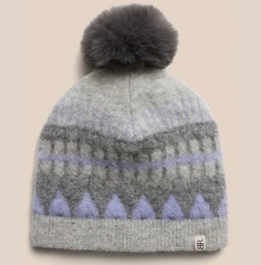 Banana Republic Alpaca Wool Fairisle Pom Beanie