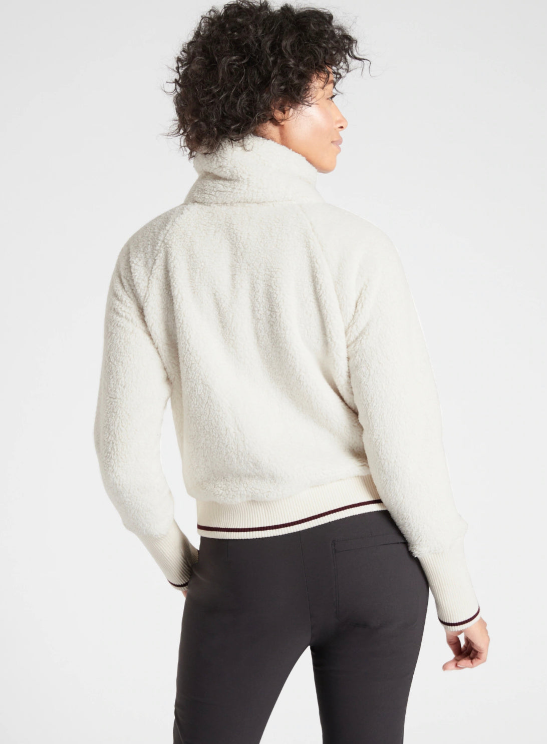 ATHLETA Tugga Sherpa Jacket NEW! 1X B7