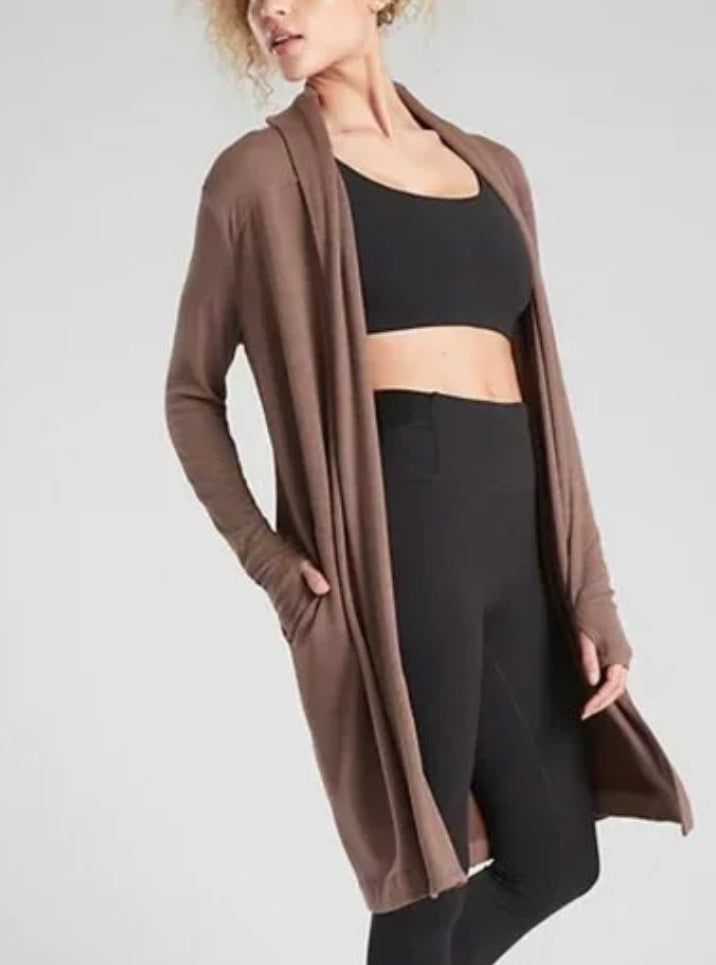 ATHLETA Canopy Wrap Cardigan