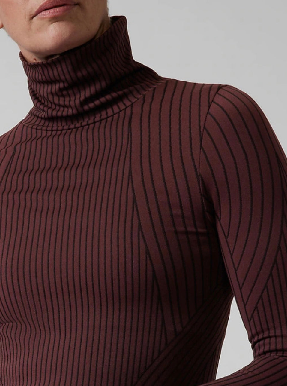 ATHLETA Flurry Endeavor Turtleneck, XL NEW! B1