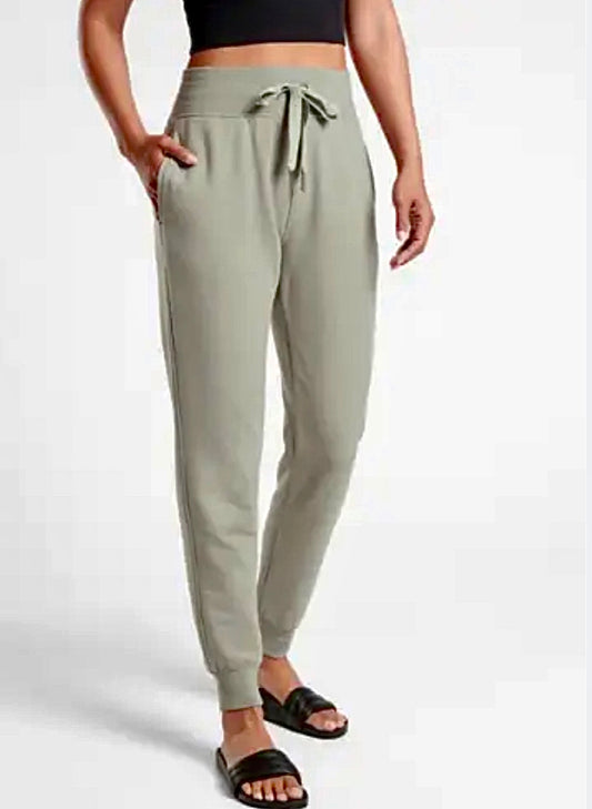 ATHLETA Balance Jogger XL NEW! Green A8