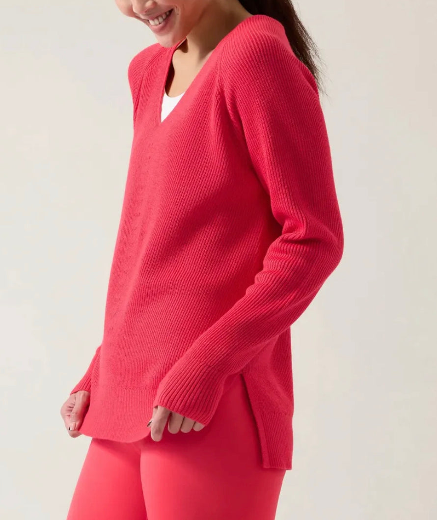 ATHLETA Refined Hanover Sweater NEW! XS B3