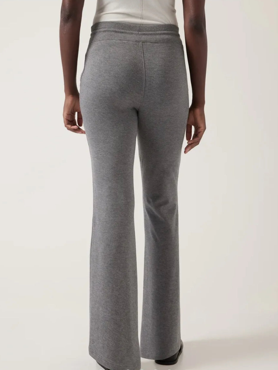 ATHLETA Balance Flare Pant, Grey NEW! A8