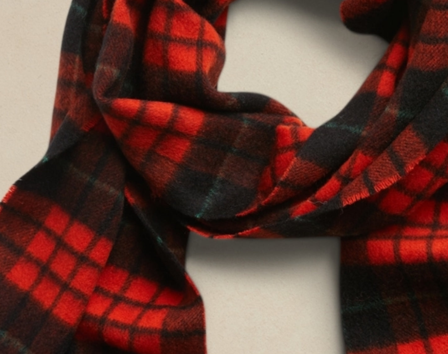 Banana Republic Mens Orange Lava Wool Scarf NWT B2