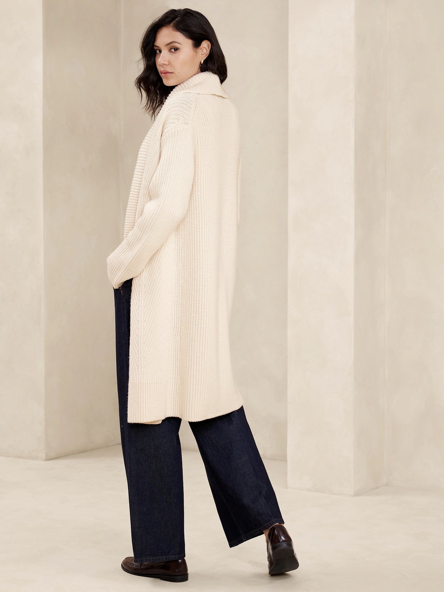 Banana Republic Oversized Chunky Cardigan
