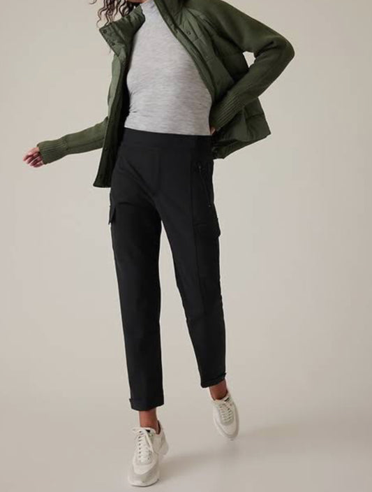 ATHLETA Endless Cargo High Rise Jogger 14