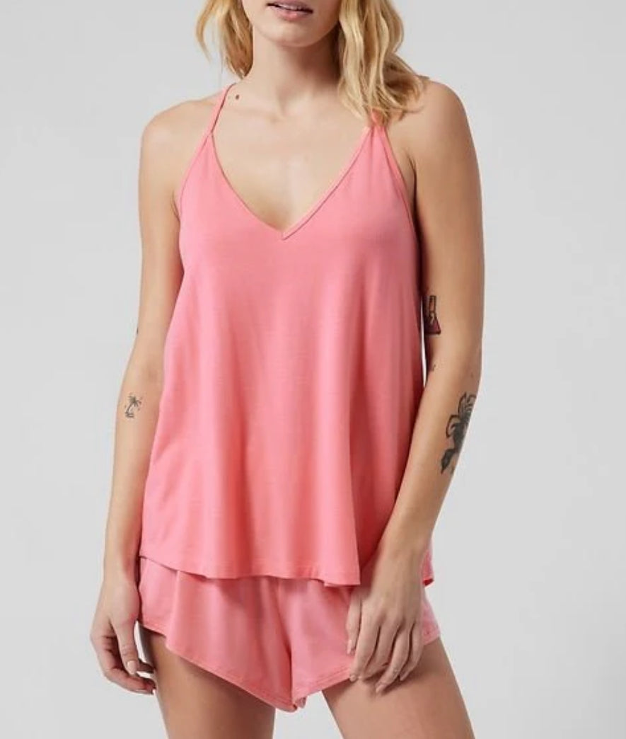 ATHLETA Nighttime Bliss Sleep Tank and Short, Small NEW! A11