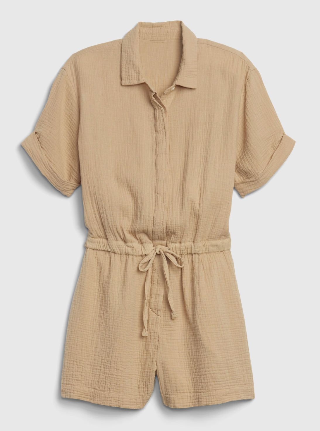 GAP Crinkle Gauze Shorts Romper (NEW)Small Tall