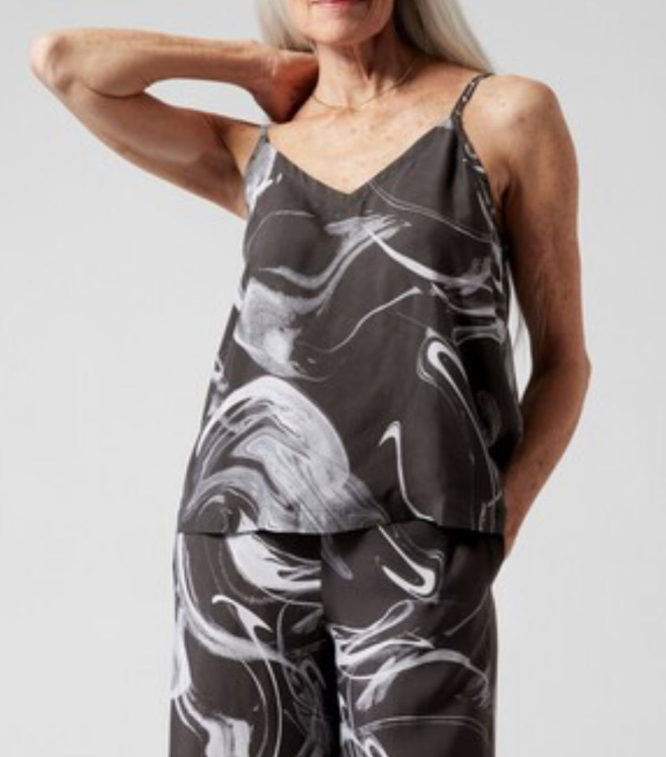 ATHLETA Calm Cool Sleep Cami and Sleep Pants, Medium A11