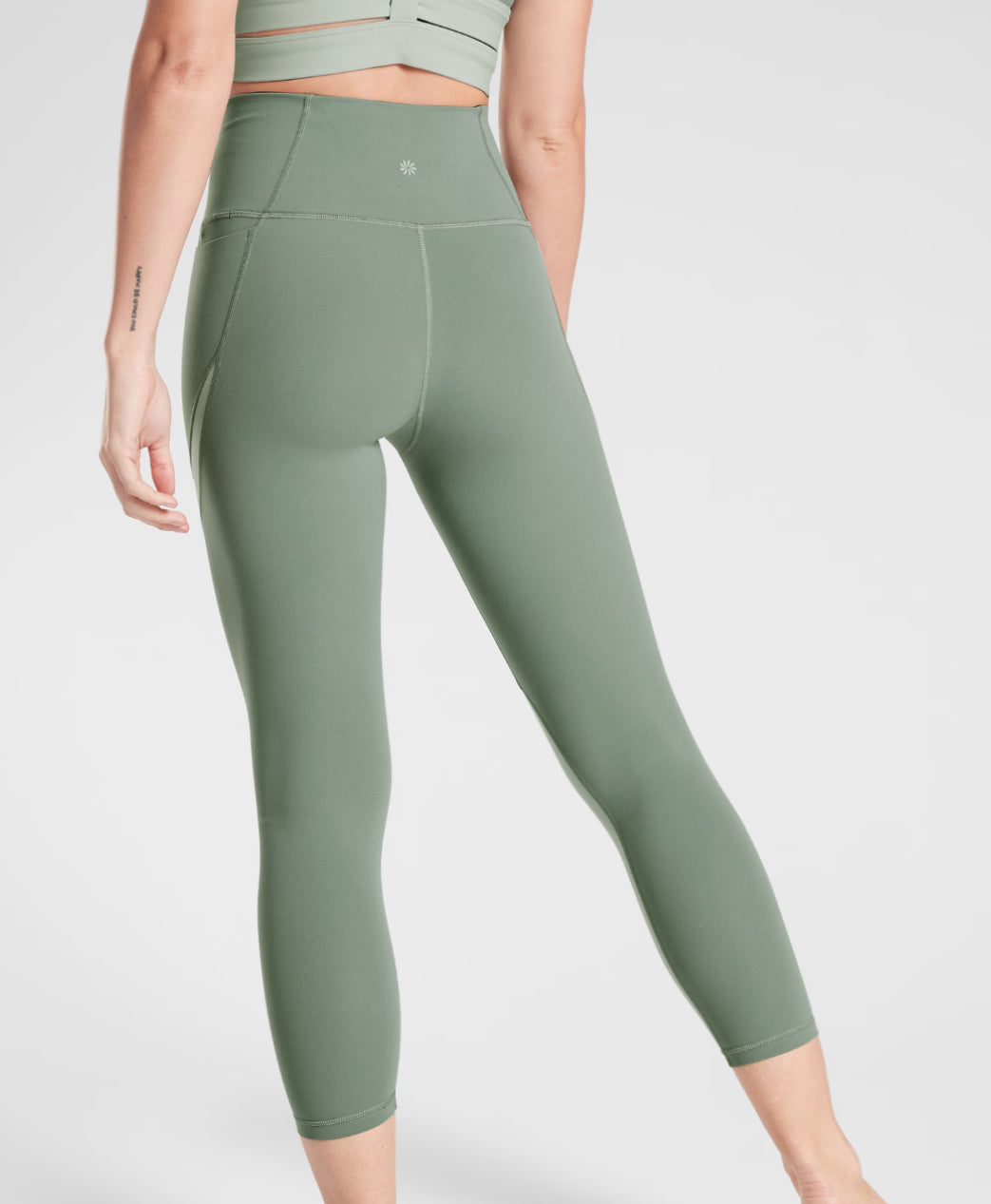 ATHLETA Stash Pocket Color Block 7/8 Tight (NEW) 1X