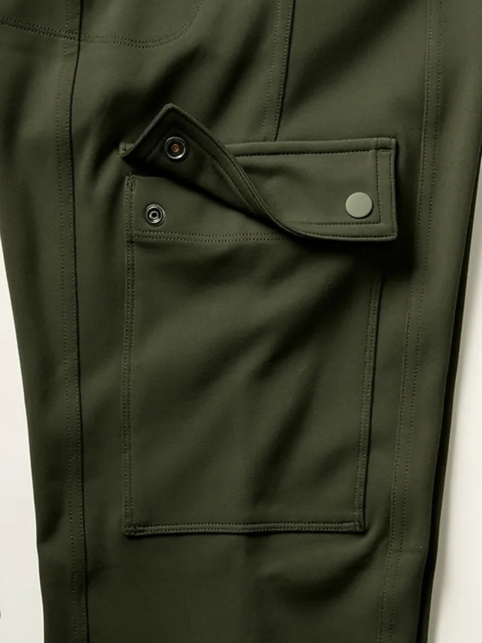 ATHLETA Delancey Straight Leg Cargo Pant, Olive Green XL A10