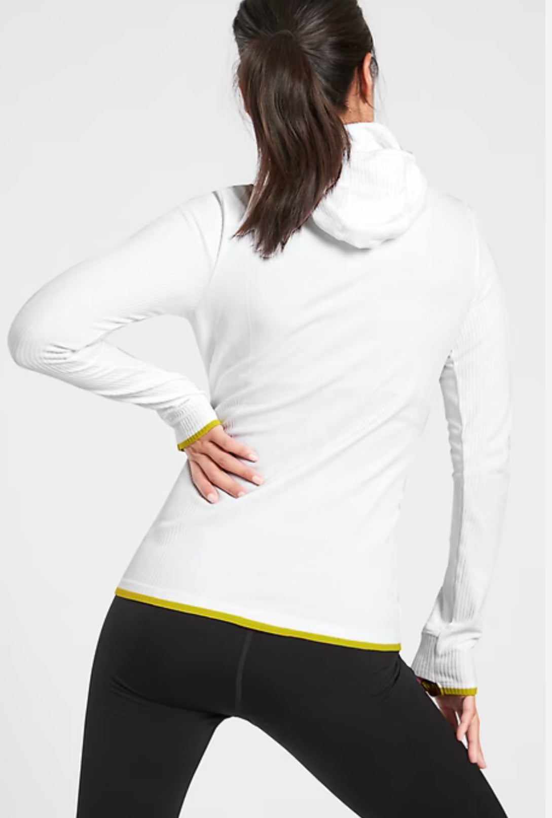 Athleta Flurry Balaclava Seamless Hoodie