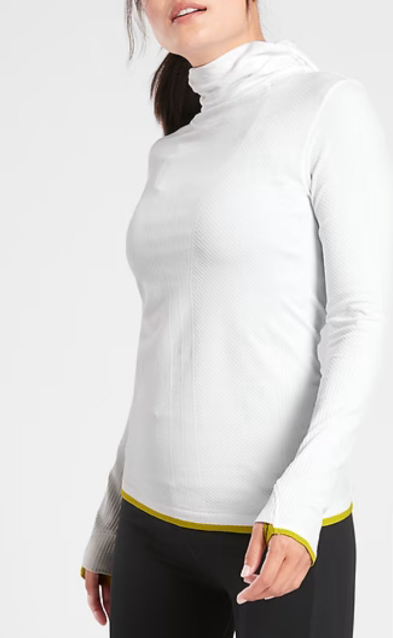 Athleta Flurry Balaclava Seamless Hoodie