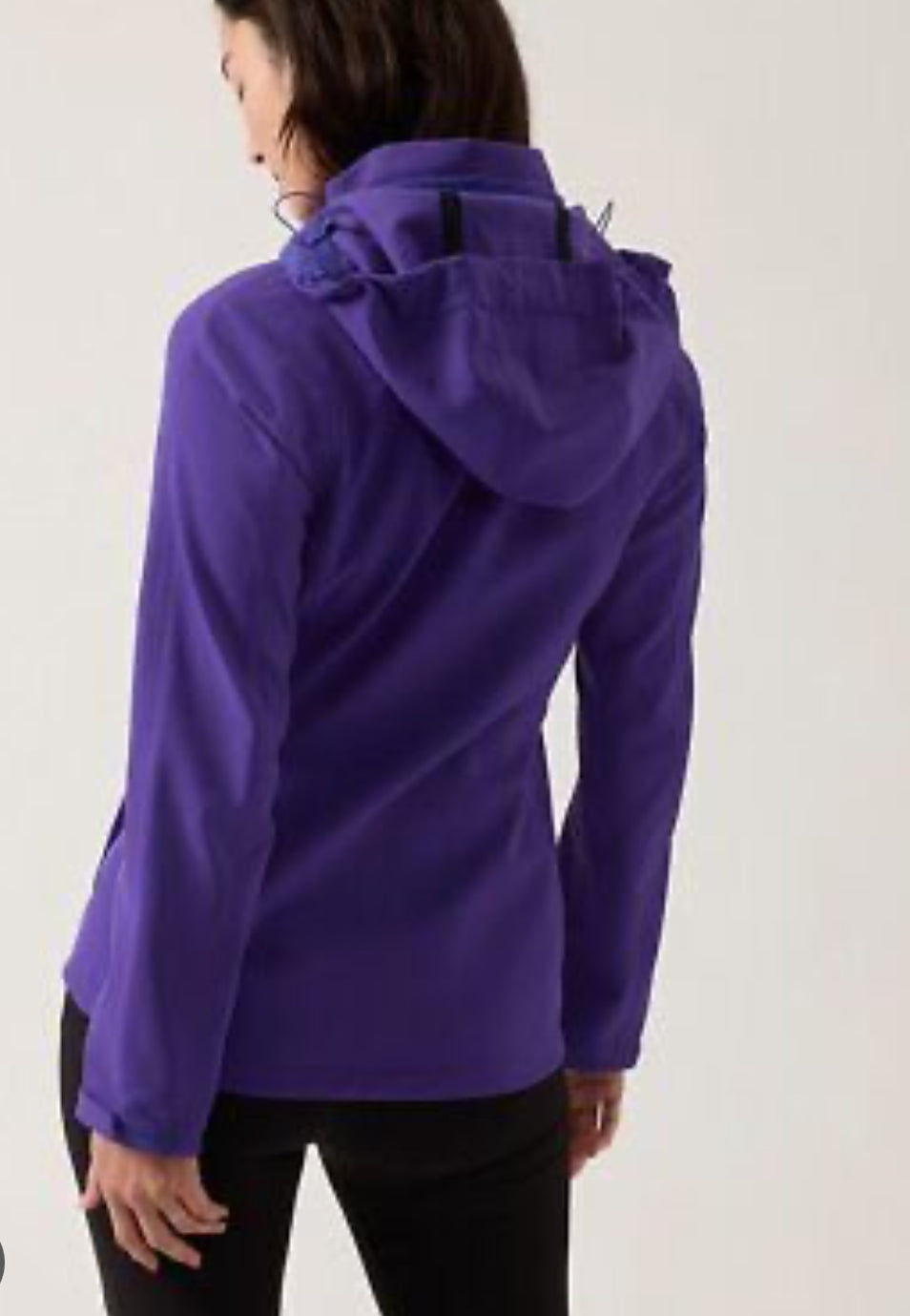 ATHLETA Glacier Softshell Jacket NEW! Purple XS B3