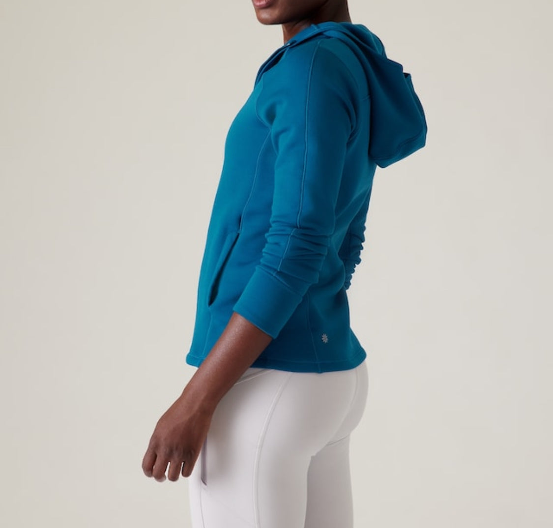 ATHLETA Altitude Polartec Hoodie Sweatshirt, Medium  B1
