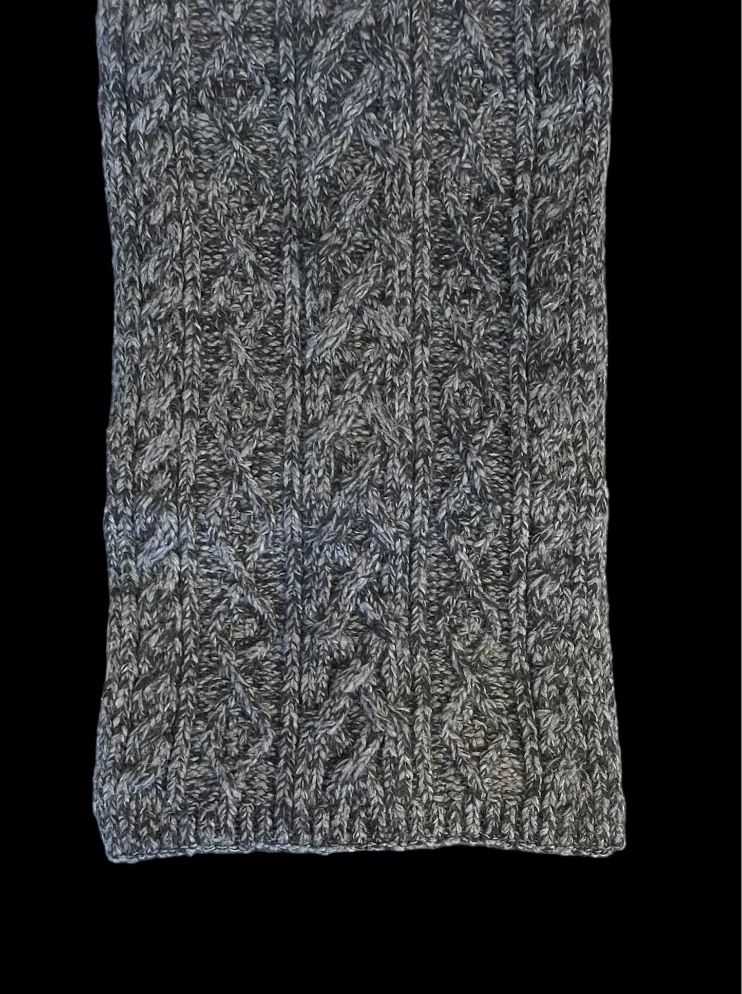 Banana Republic James Cashmere Knit Scarf Grey, NWT B2
