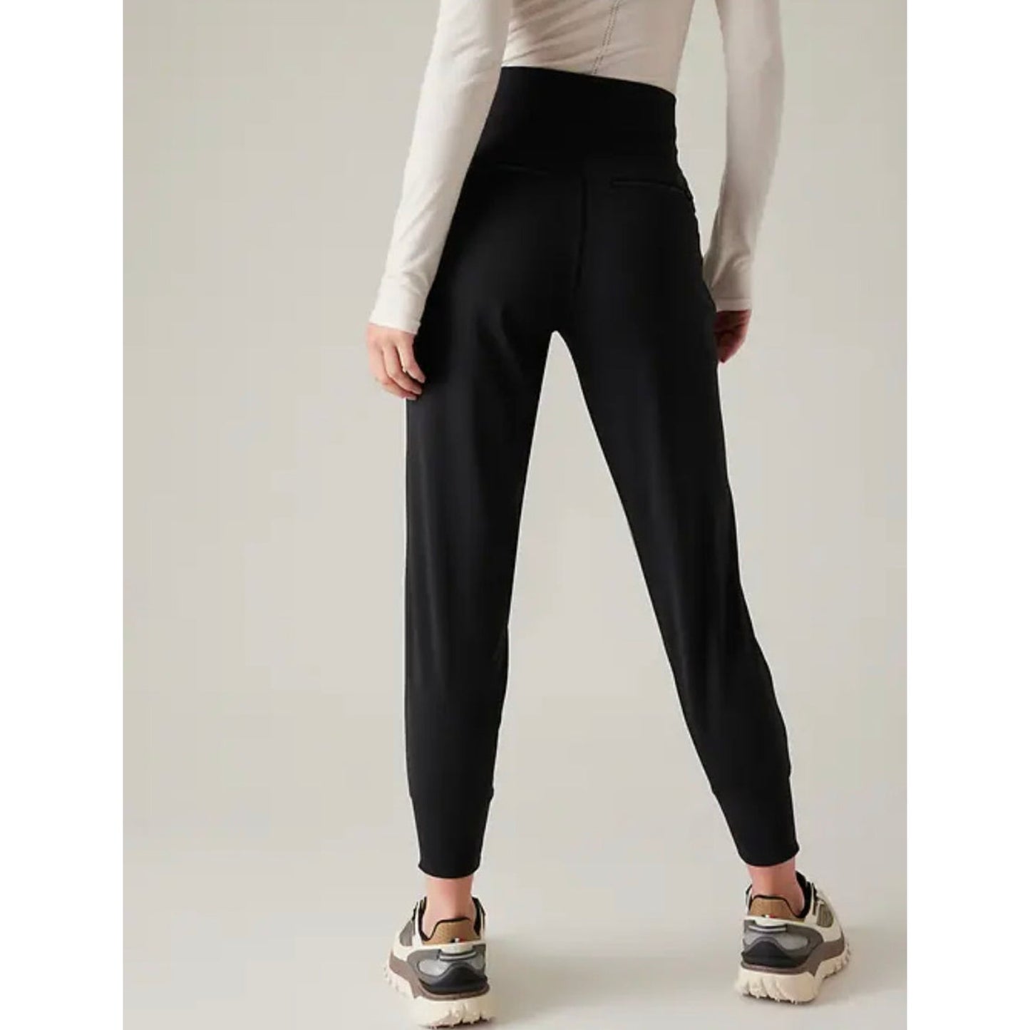 Copied - ATHLETA Venice Mid Rise Jogger, Large Petite, Black, A6