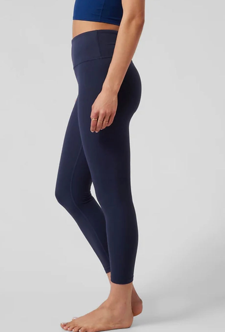 ATHLETA Elation 7/8 Tight, Navy A10