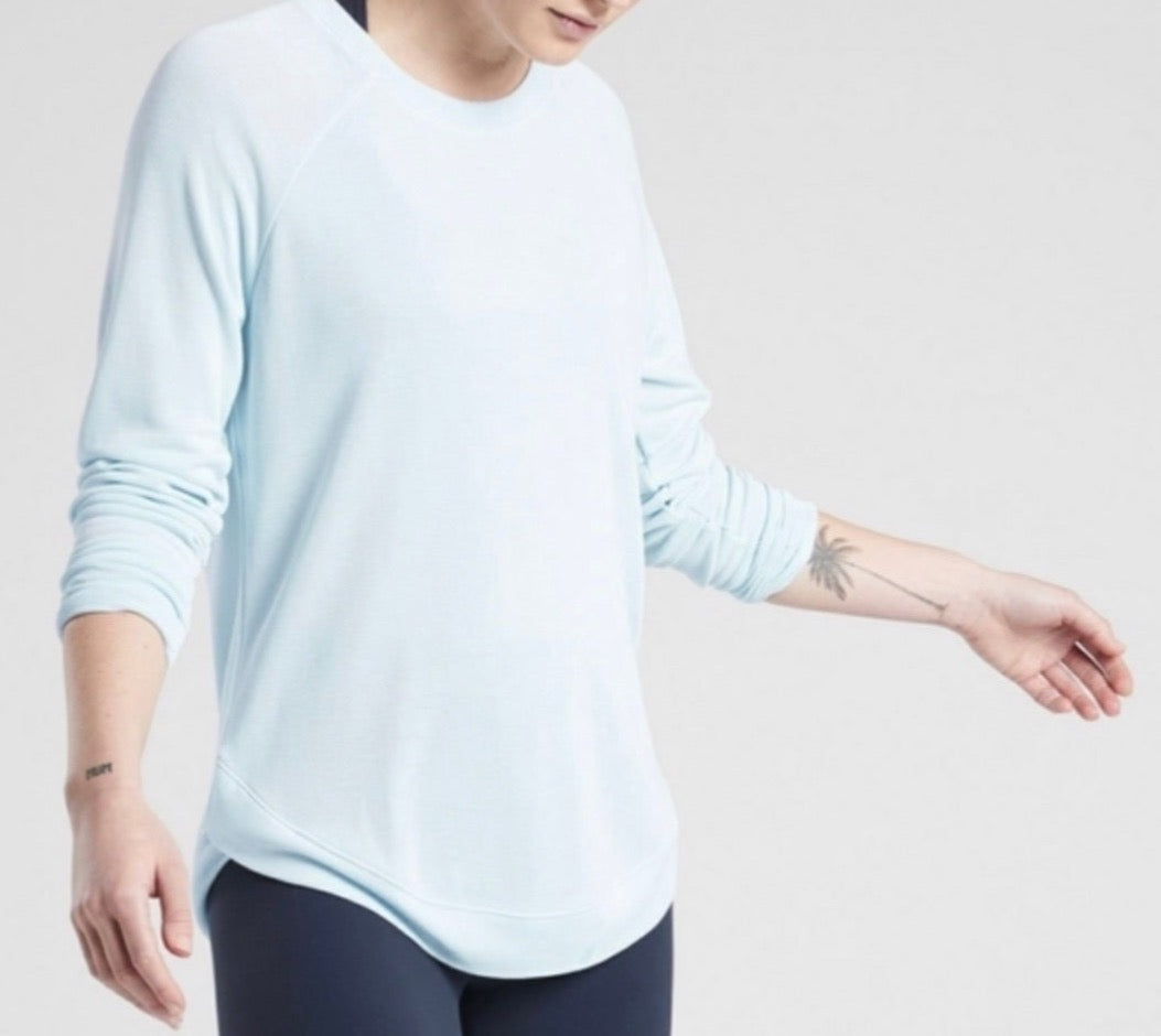 ATHLETA Mindset Sweatshirt, Large Tall, New! B11