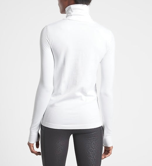 ATHLETA Flurry Ribbed Turtleneck