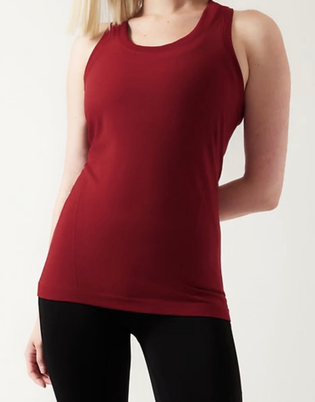 ATHLETA Momentum Tank, Red Medium NEW! (A2)