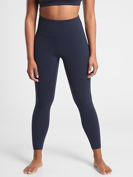 ATHLETA Ultra High Rise Elation Tight, Medium Tall Navy A10
