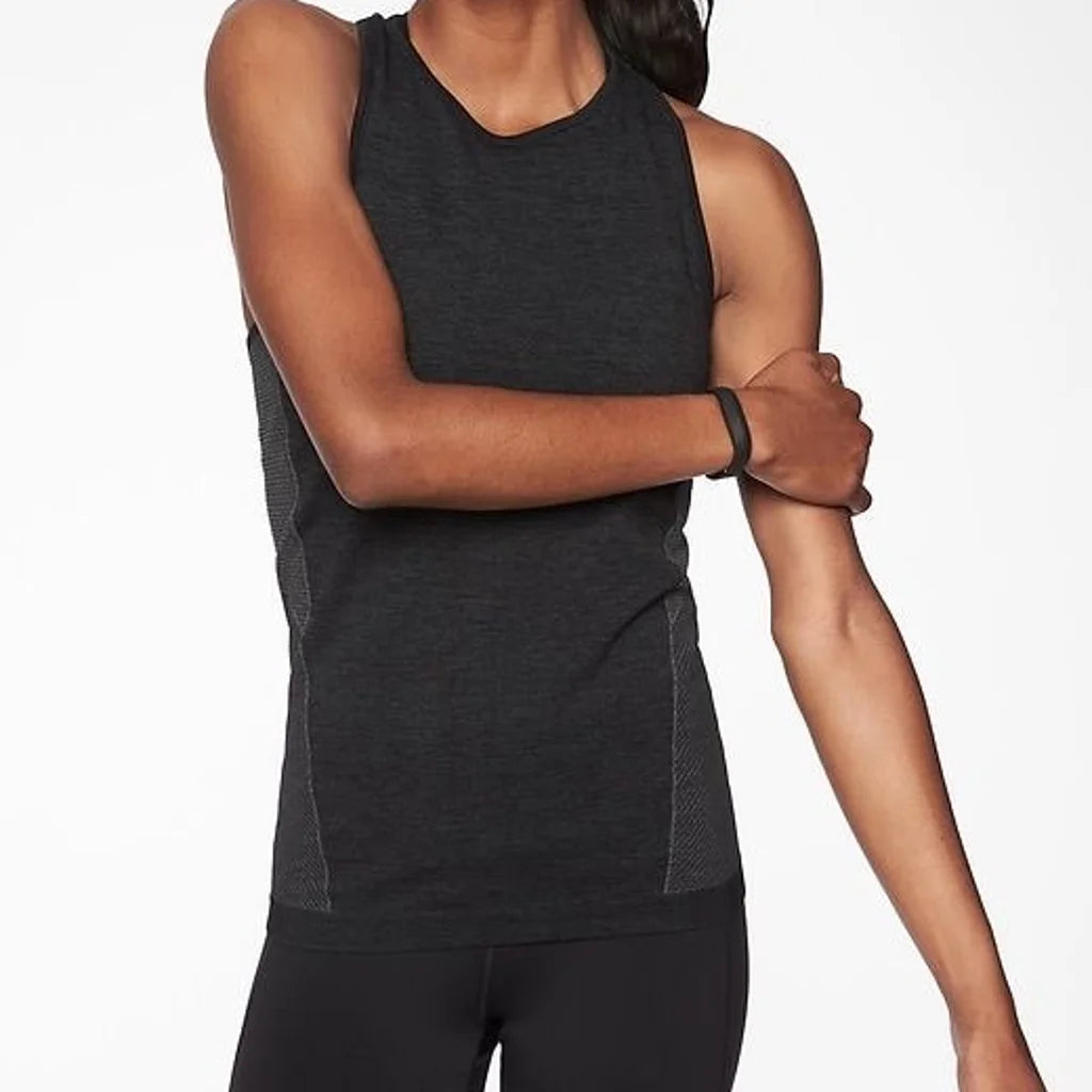 ATHLETA Caliber Tank, Black, XS, New! A3