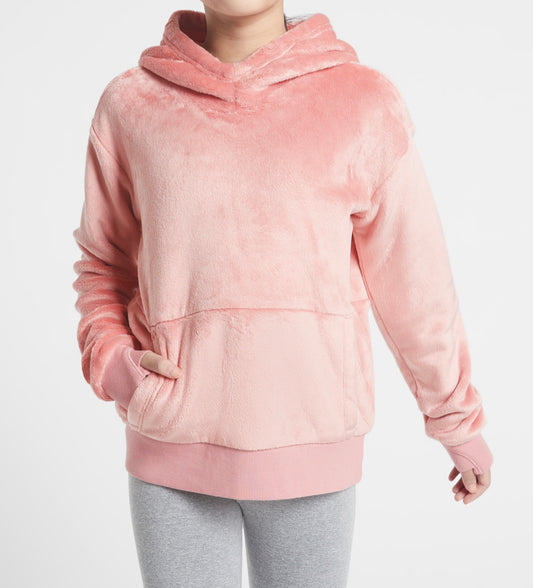 Athleta Girl Feelin’ Good Hoodie 2.0, Kitten Kisses Pink