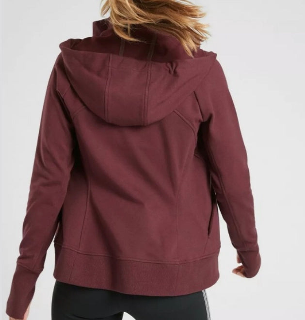 ATHLETA Triumph Hoodie, Decadent Chocolate