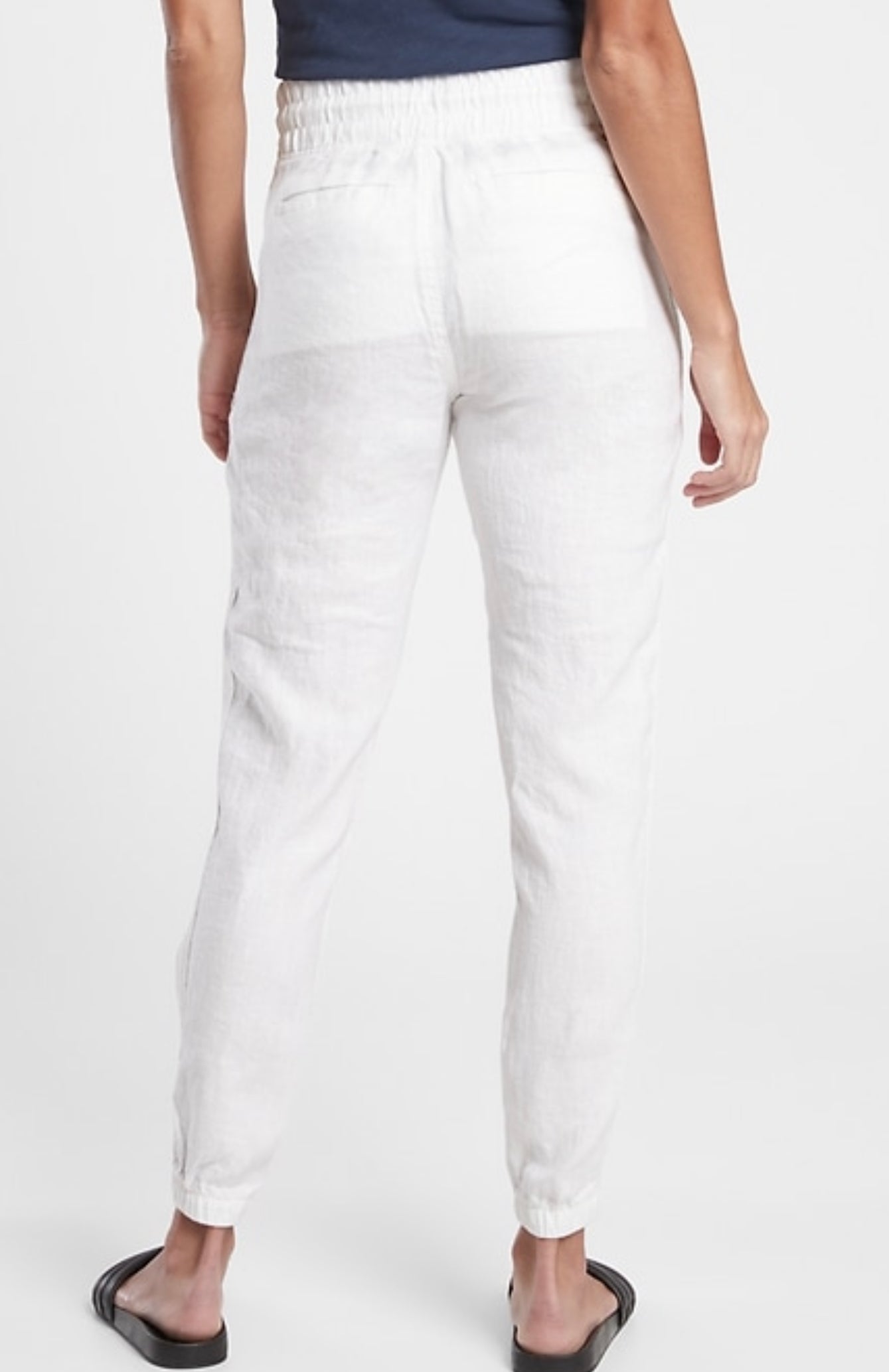 ATHLETA Cabo Linen Jogger (NEW) 6 Petite A8