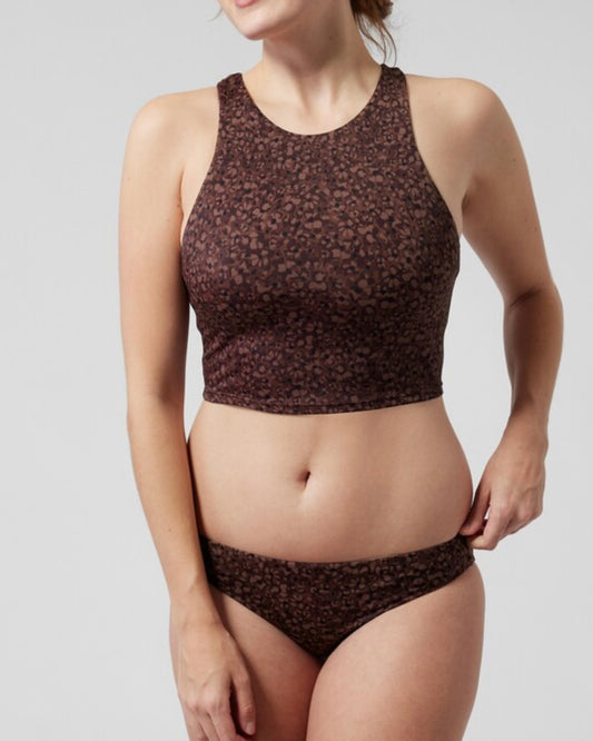 ATHLETA Conscious Crop A-C Bikini Top, Medium, New!, A5