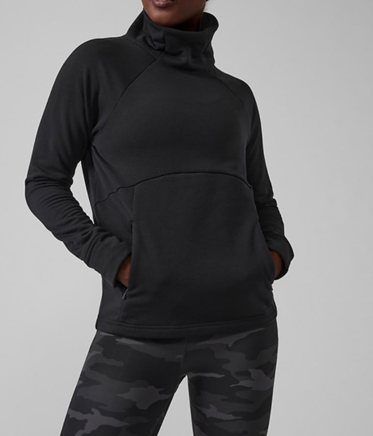 ATHLETA Altitude Polartec Funnel Neck Sweatshirt B3