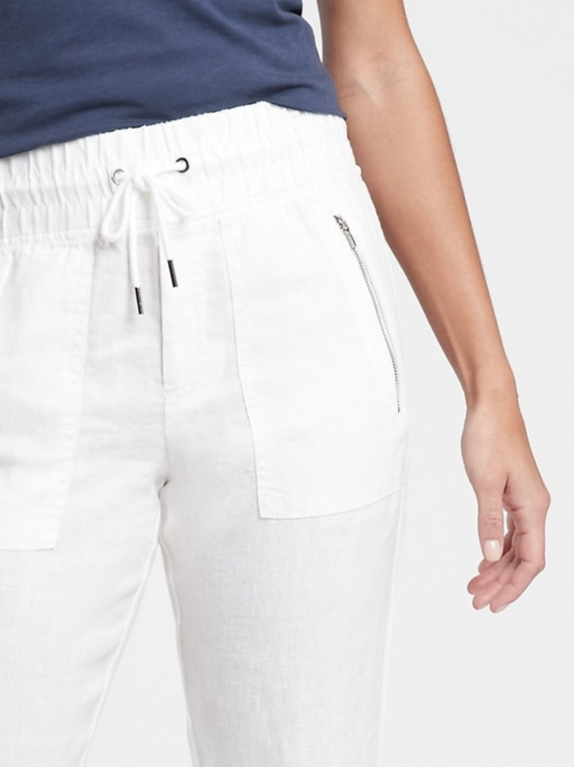 ATHLETA Cabo Linen Jogger (NEW) 6 Petite A8